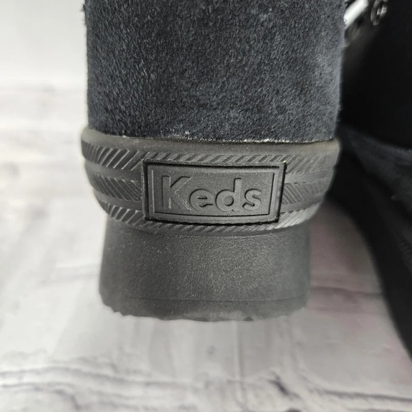 These Boots Were Made For Walk Keds Midland Lace-up Wedge Boots Hiking Size 6.5 - Picture 5 of 16